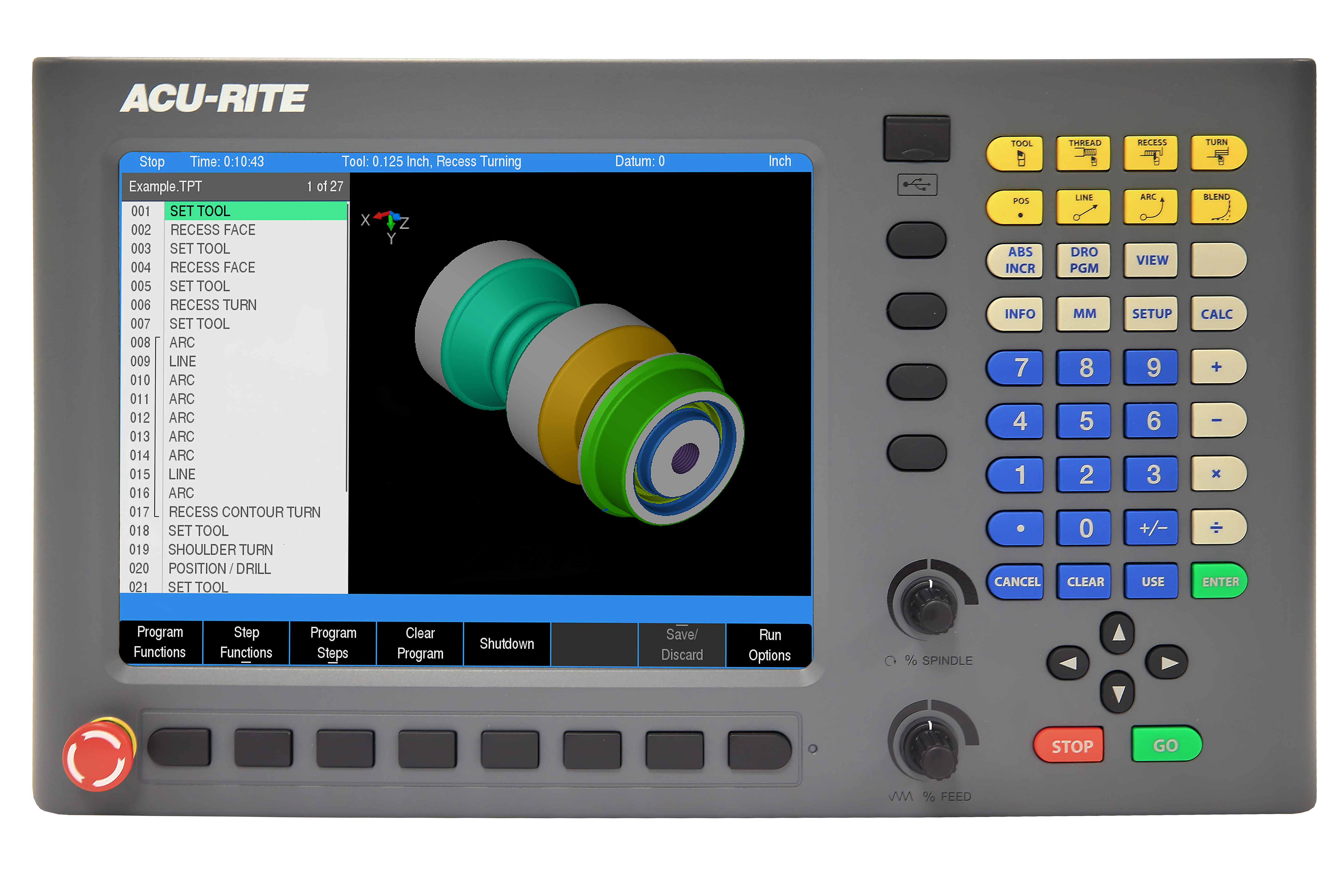 New ACU-RITE TURNPWR control debuts!