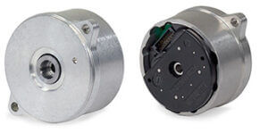 Figure 1: ECI 1119 / EQI 1131 FS - inductive rotary encoders with a diameter of 37 mm