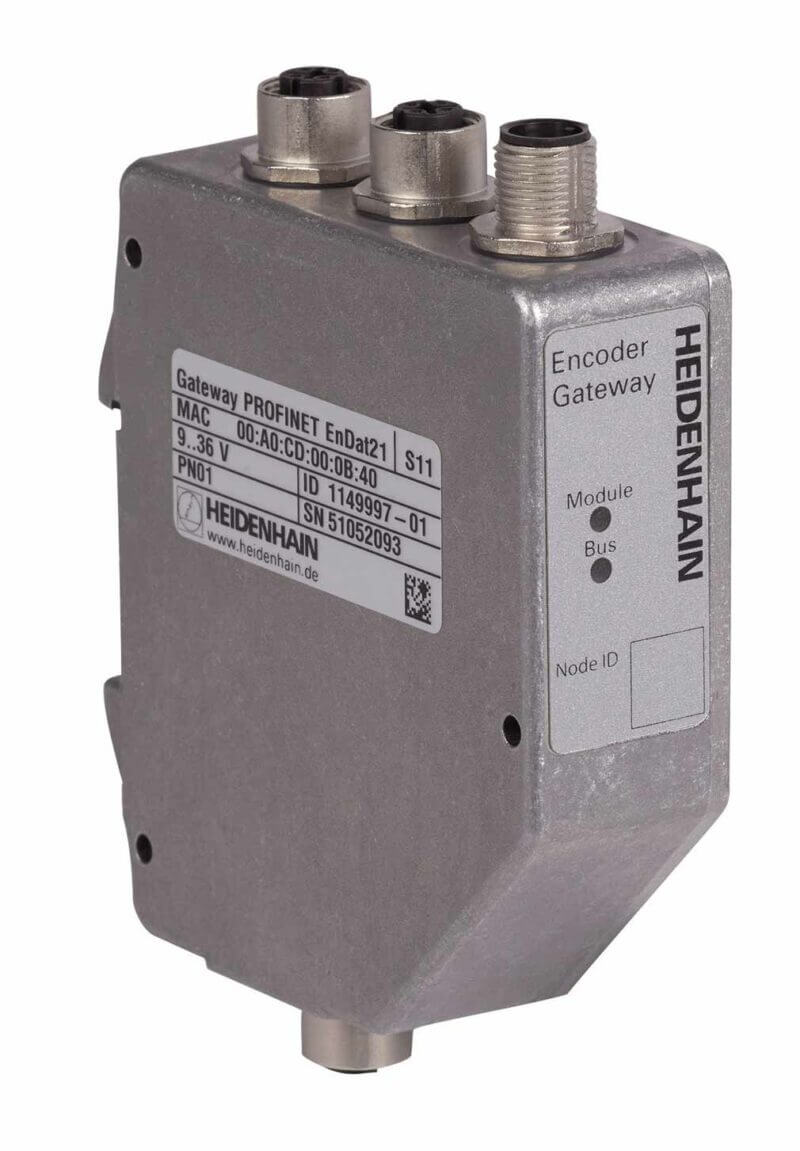 PROFINET Gateway Connects Encoders to a PROFINET Network - HEIDENHAIN