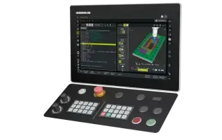 The TNC7 go allows users to configure their personal user interface for optimal access to regularly needed information, functions, and workspaces.