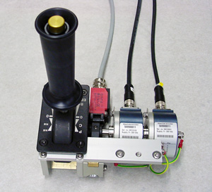 Model MC 400 provides parallel redundant signals to control speed and braking in several steps. An emergency stop function is also included.