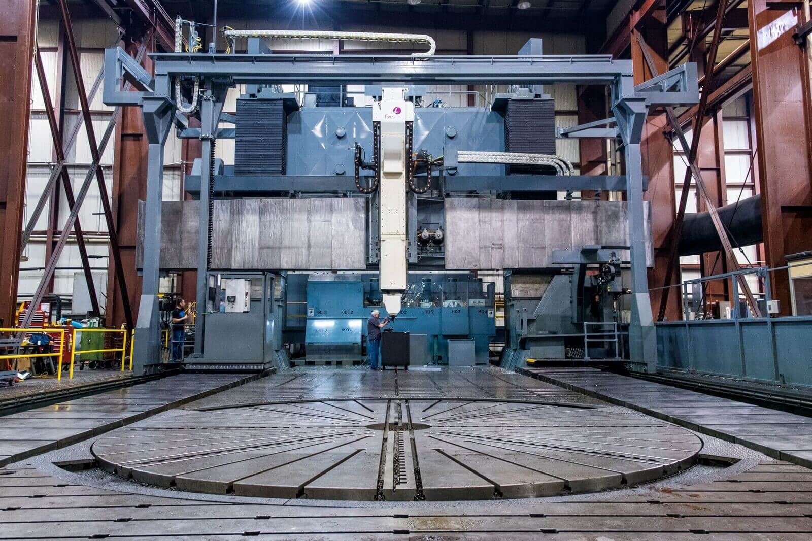 Rejuvenating a Massive Vintage Machine Tool to Greatness HEIDENHAIN